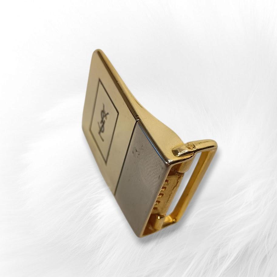 イヴサンローラン Yves Saint Laurent YSL ゴールドバックル