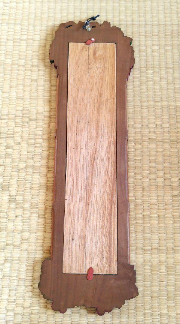 手彫り　額　ぶどう