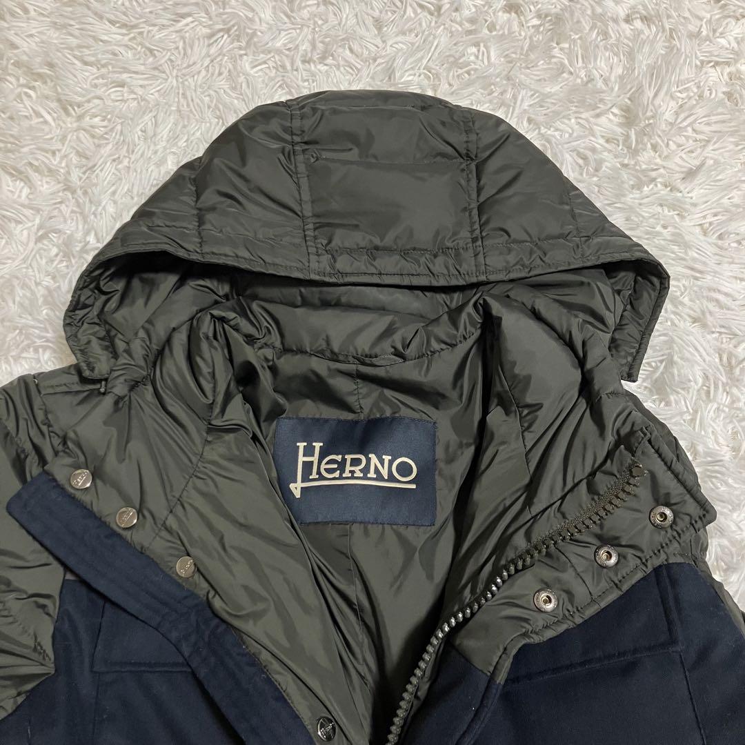 ✨極美品 L✨ヘルノ ダウンジャケット 切り替え 2way SUB-ZERO