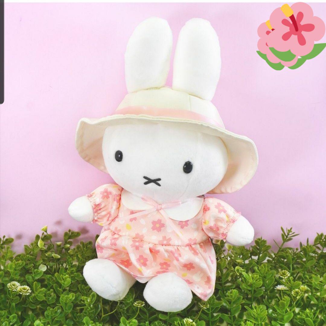 ミッフィー　ぬいぐるみ　桜ワンピース n | . . 桜 × miffy 今年もこの時期がやって来ました🌸🐰💕 桜