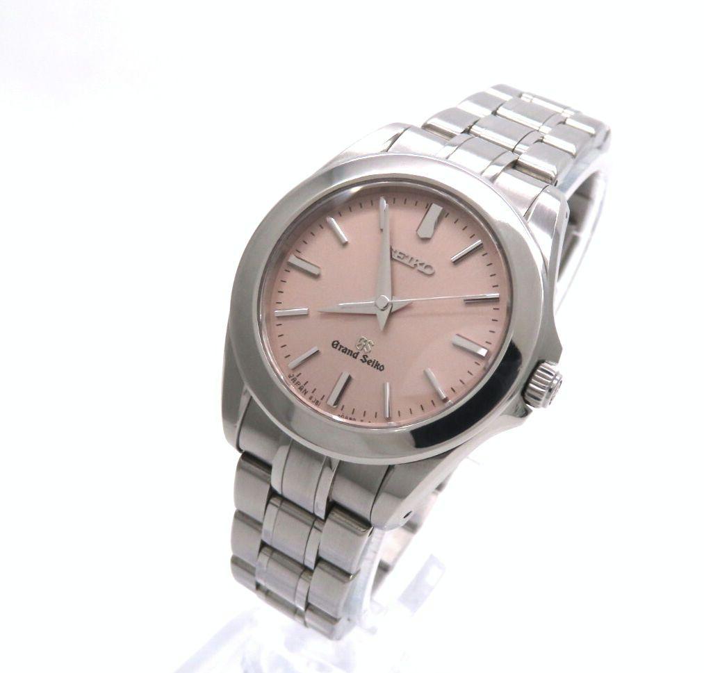 【Grand Seiko】グランドセイコー 時計 ‘ピンク文字盤‘ ☆極美品☆ 53,640円