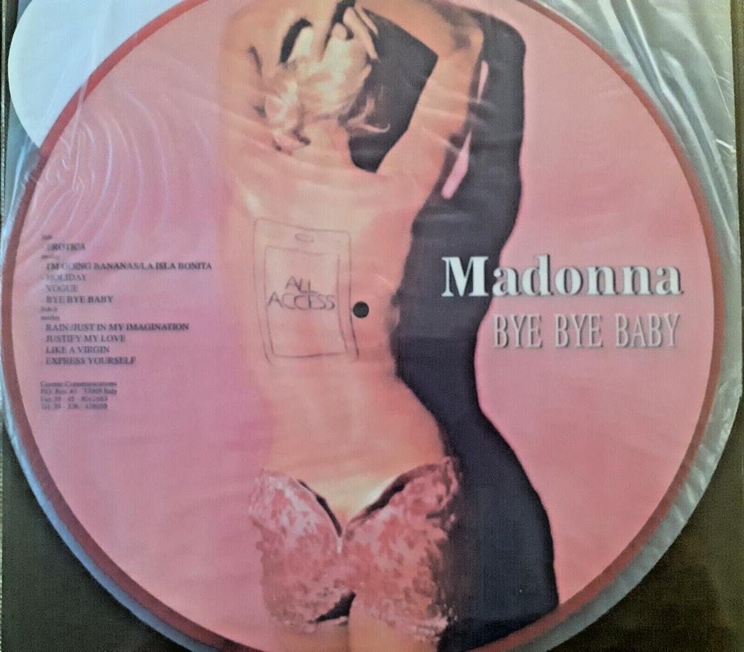 マドンナ　Bye Bye Baby　限定　ピクチャーディスク仕様 レコード LP