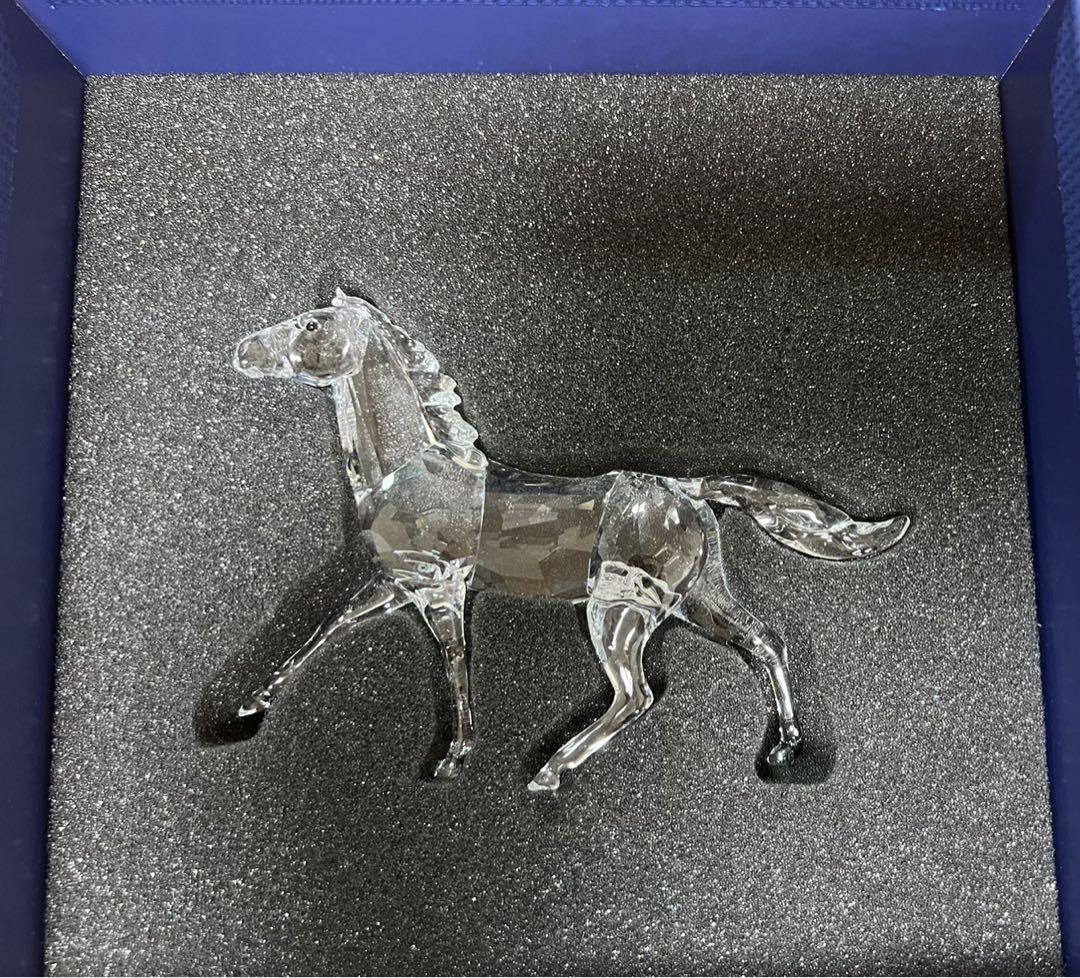 Swarovski クリスタルガラス 馬のオブジェ