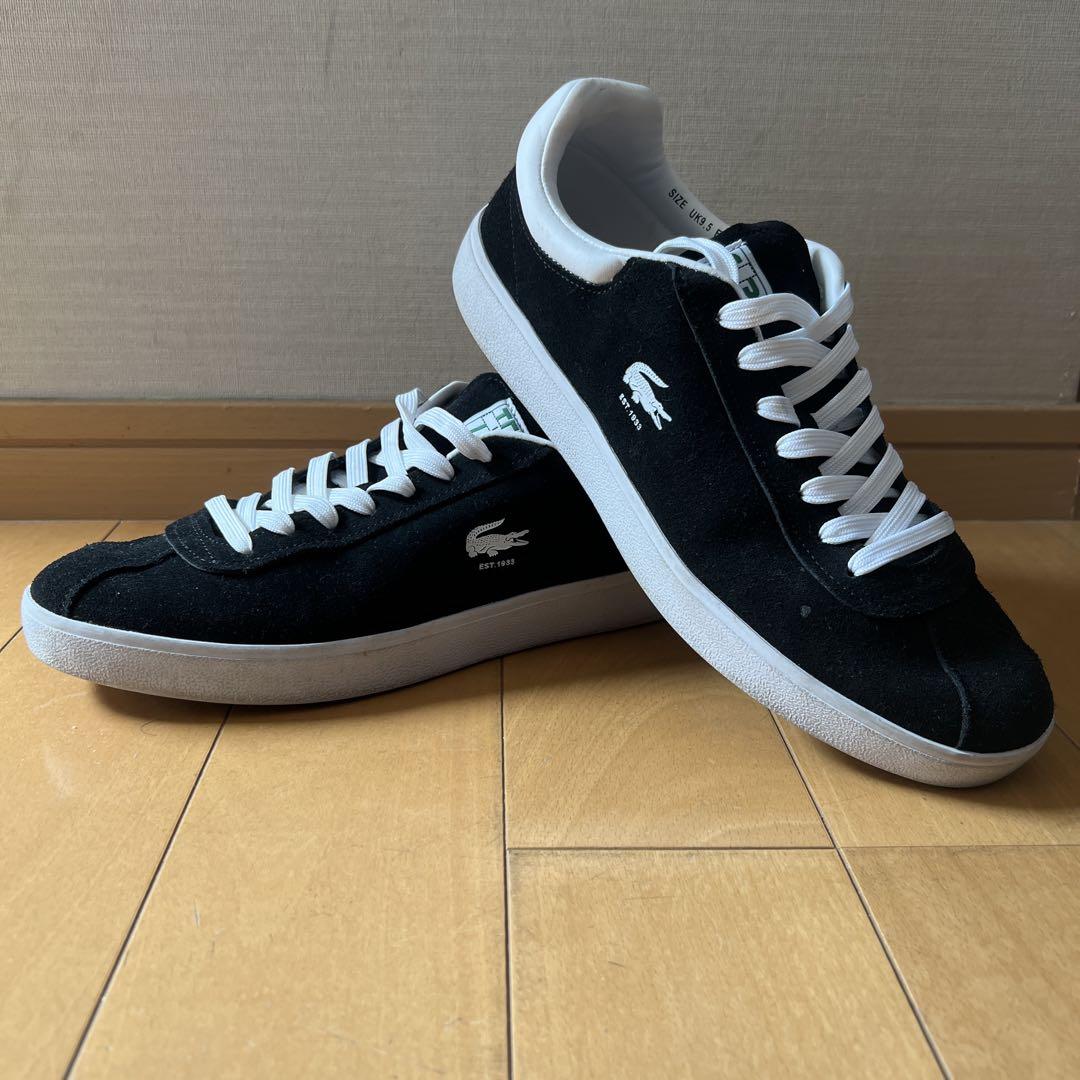 LACOSTE ブラック スニーカー LACOSTE ブラック スニーカー - メルカリ