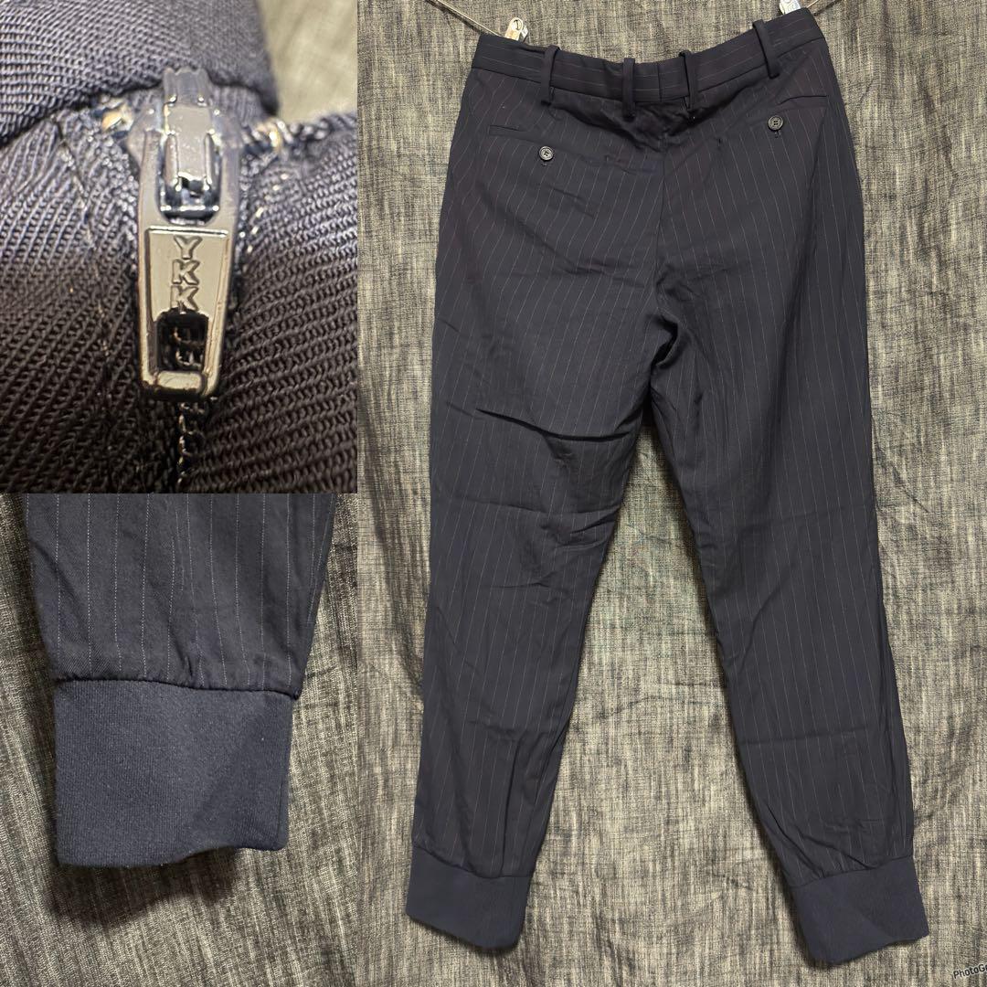 masanobu専用Neil Barrett 裾リブ パンツ スラックス masanobu専用Neil Barrett 裾リブ パンツ スラックス
