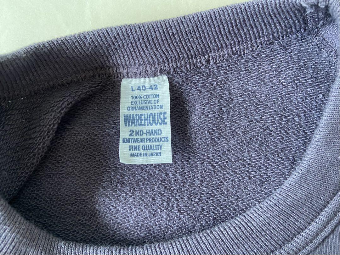 WAREHOUSE ウエアハウス　半袖スウェット