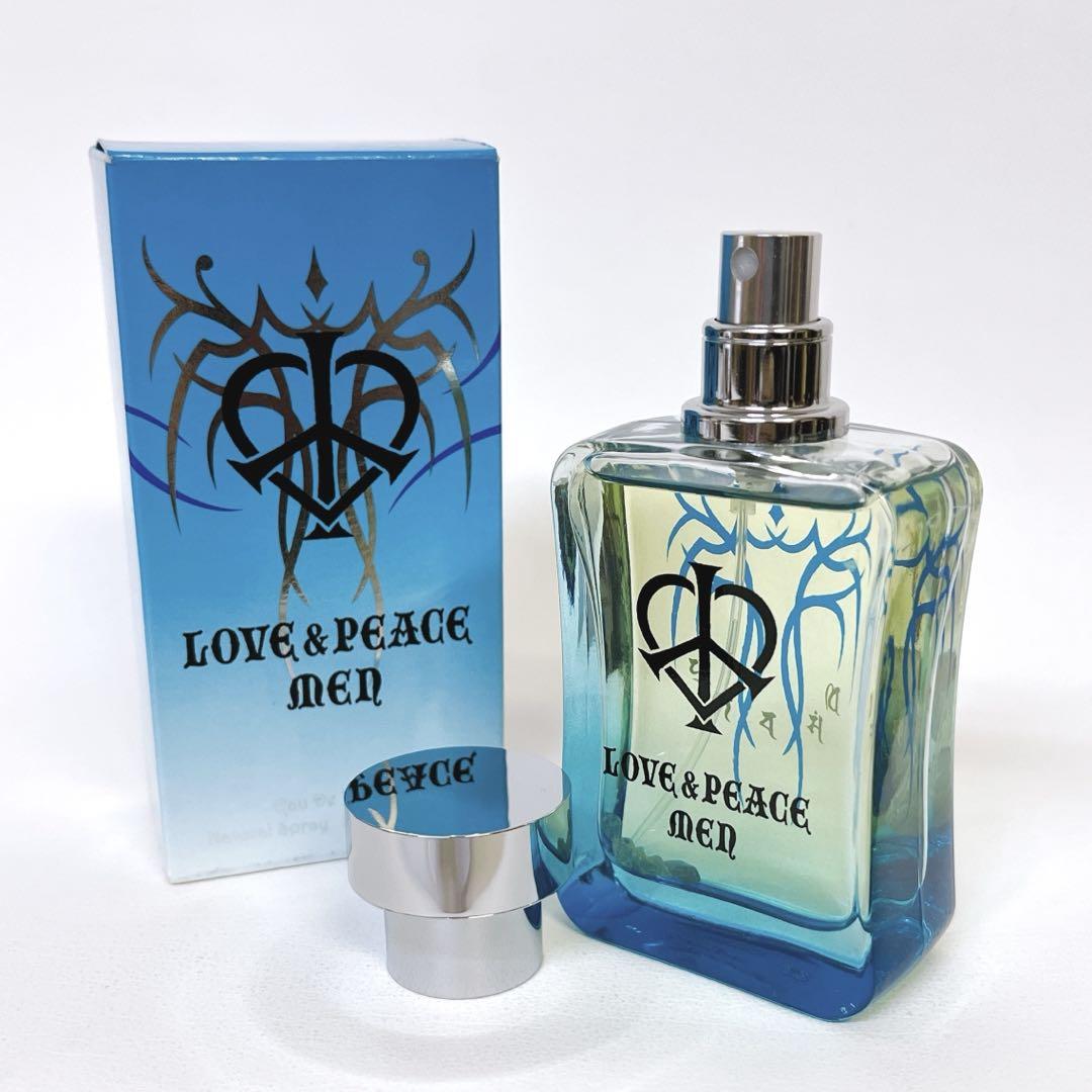 LOVE & PEACE MEN オードパルファム 50ml 香水 販売終了商品につき、外箱無し数量限定品】ラブ＆ピース MEN