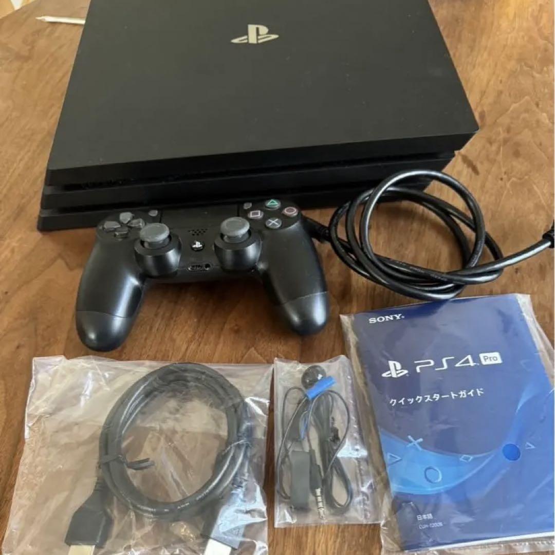 PlayStation®4 Pro ジェット・ブラック 1TB 箱付き