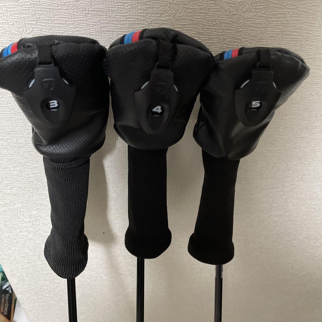 テーラーメイド M4ユーティリティ 3,4,5番(3本セット) Sシャフト