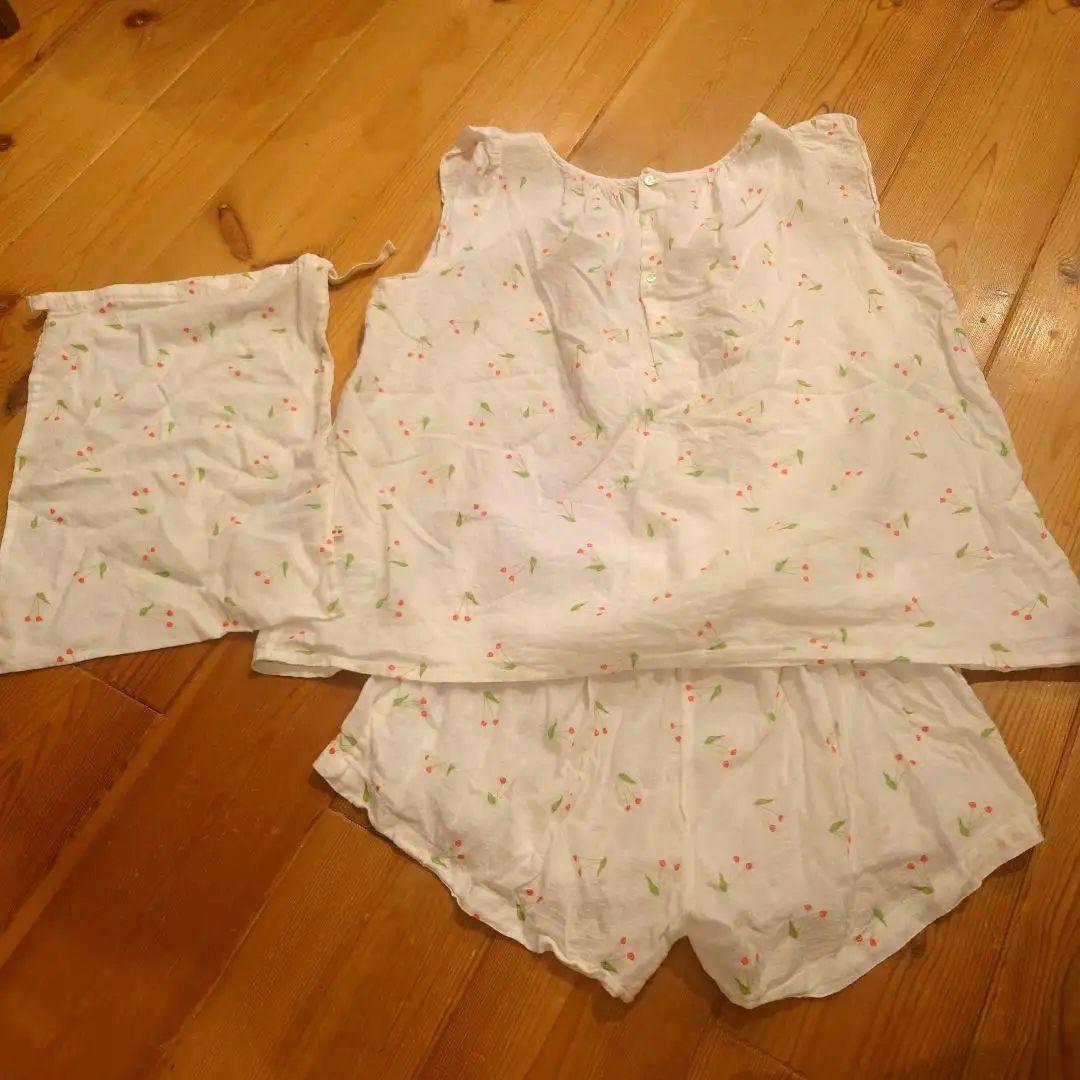 【ボンポワンsize14】さくらんぼ柄のパジャマ