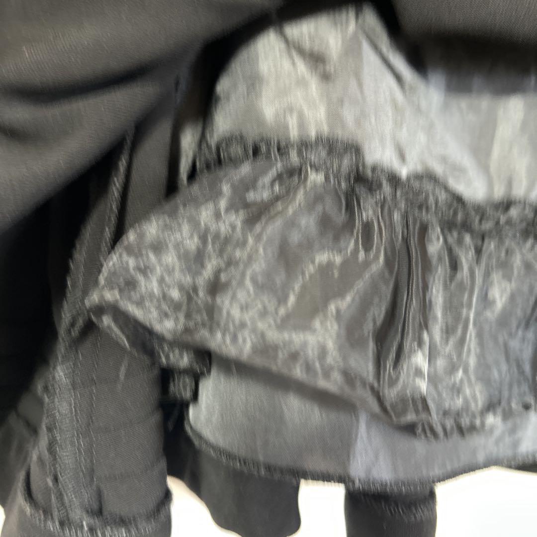 Vivienne Westwood RED LABELフレアミニスカート 黒2