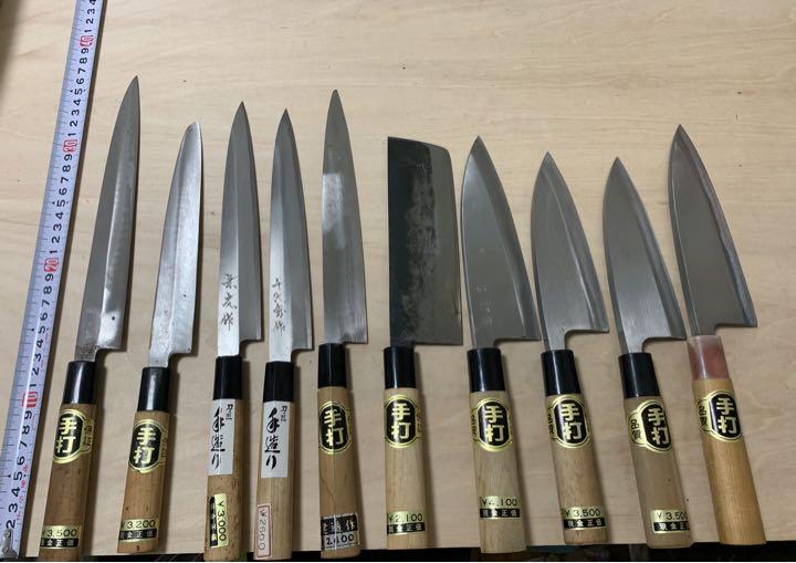 調理包丁　10本セット