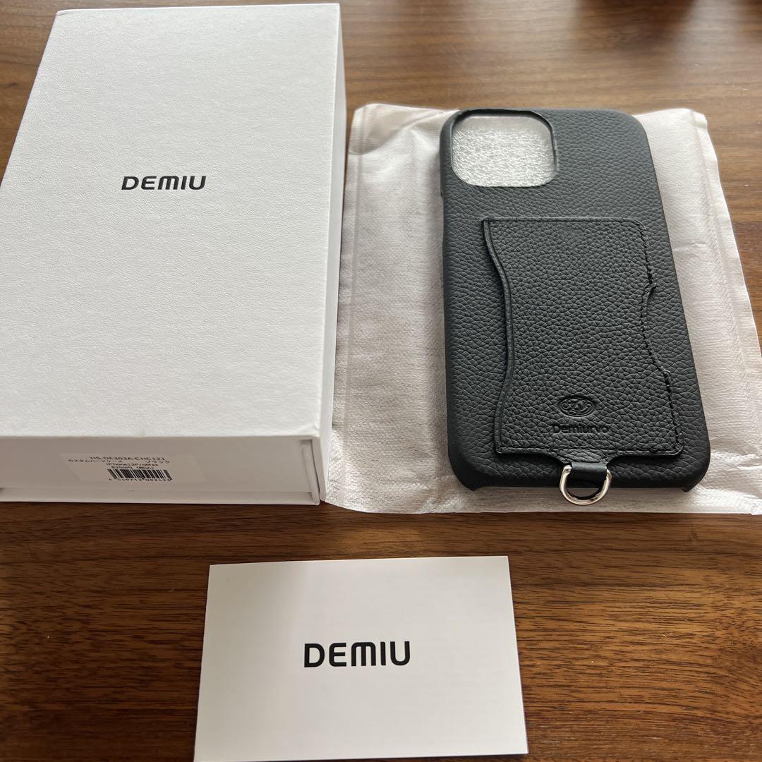 DEMIU レザーケース iPhone13PROMAX