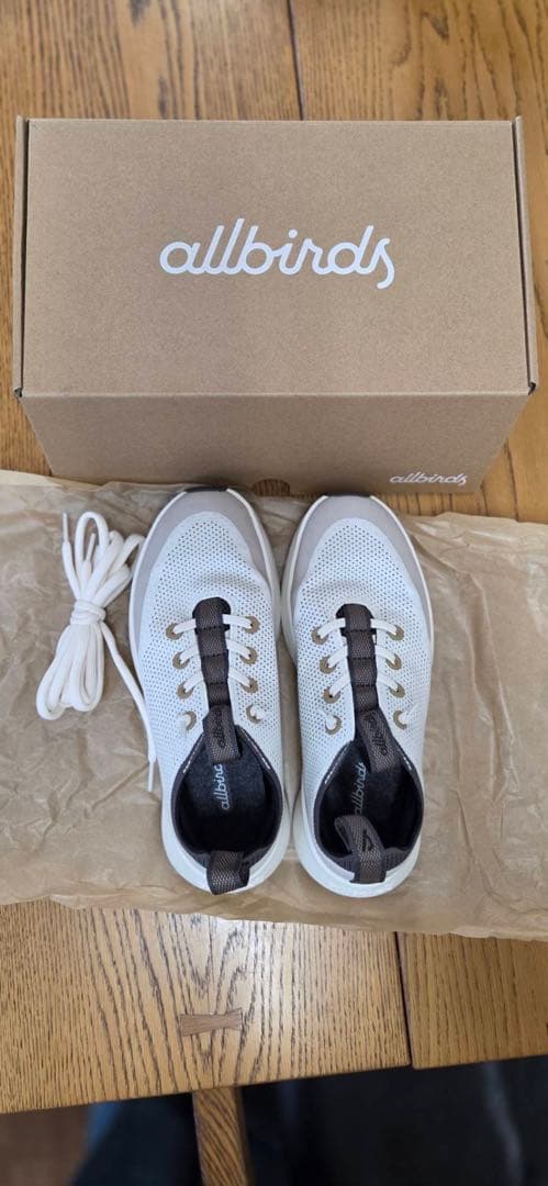 allbirds ホワイト スニーカー