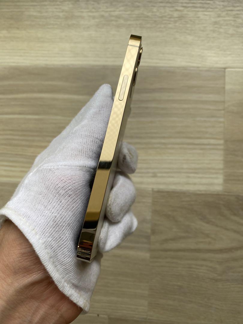 【新品同様★液晶純正微傷一点】iPhone 12 Pro ゴールド　512GB
