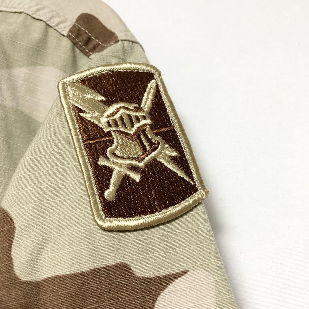 輸入古着 90s ビンテージ 米軍 ミリタリー ジャケット コーヒーステイン柄