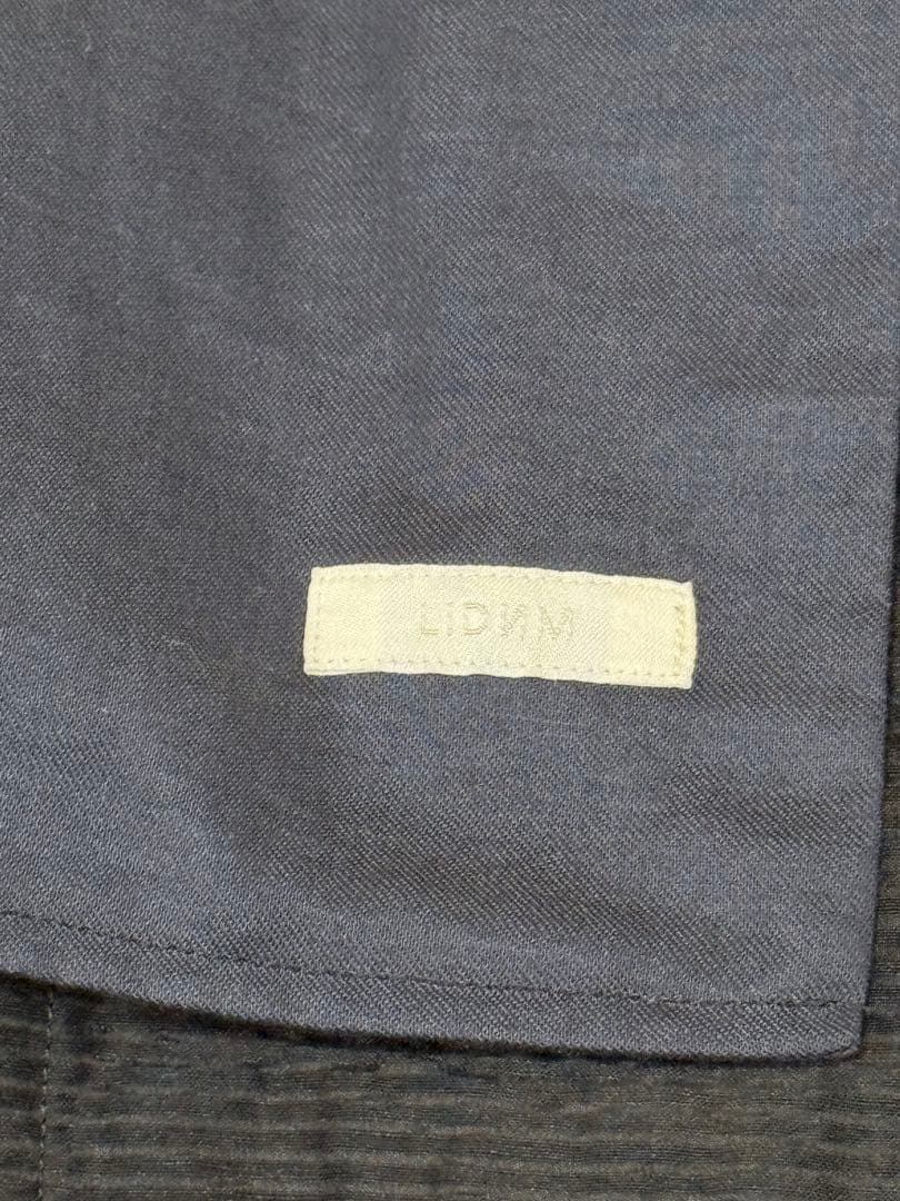 美品 SILK LINEN SUCKER FATIGUE PANTS Msize