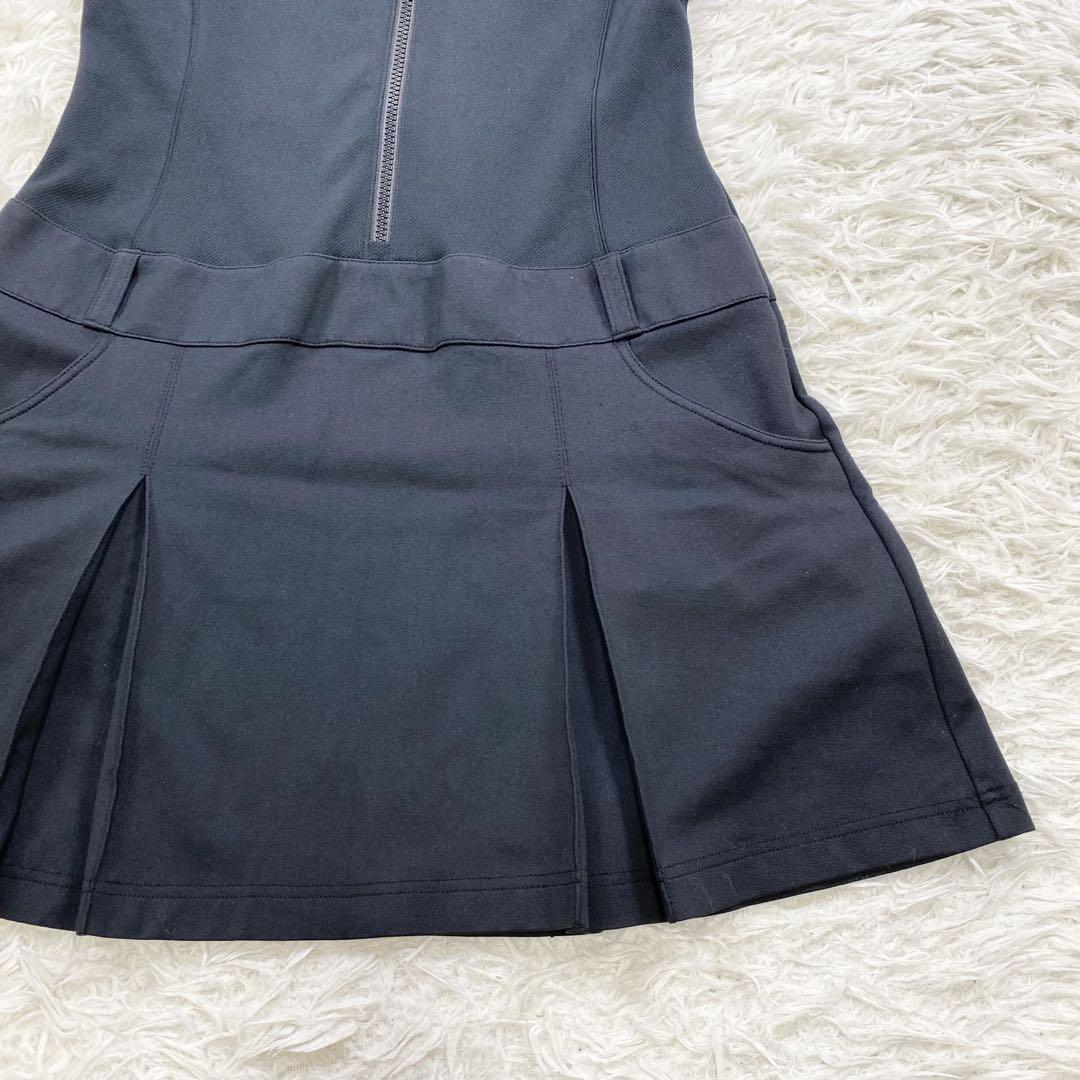 Burberry Golf バーバリーゴルフ　ワンピース　ストレッチ　ブラック