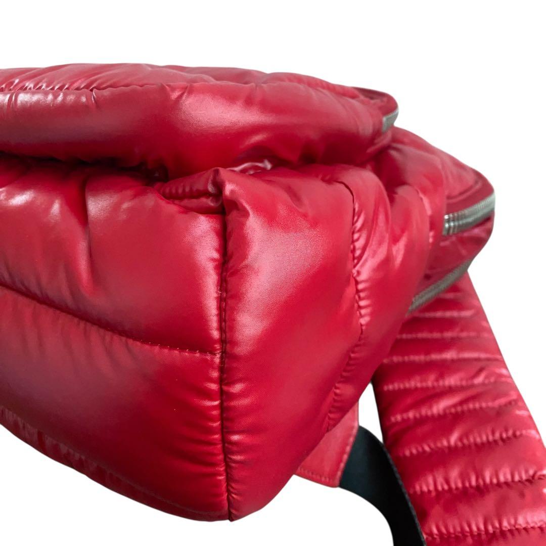 【極美品】 モンクレール リュック KILIA ワッペン 赤 レッド 【極美品】 モンクレール リュック KILIA ワッペン 赤 レッド