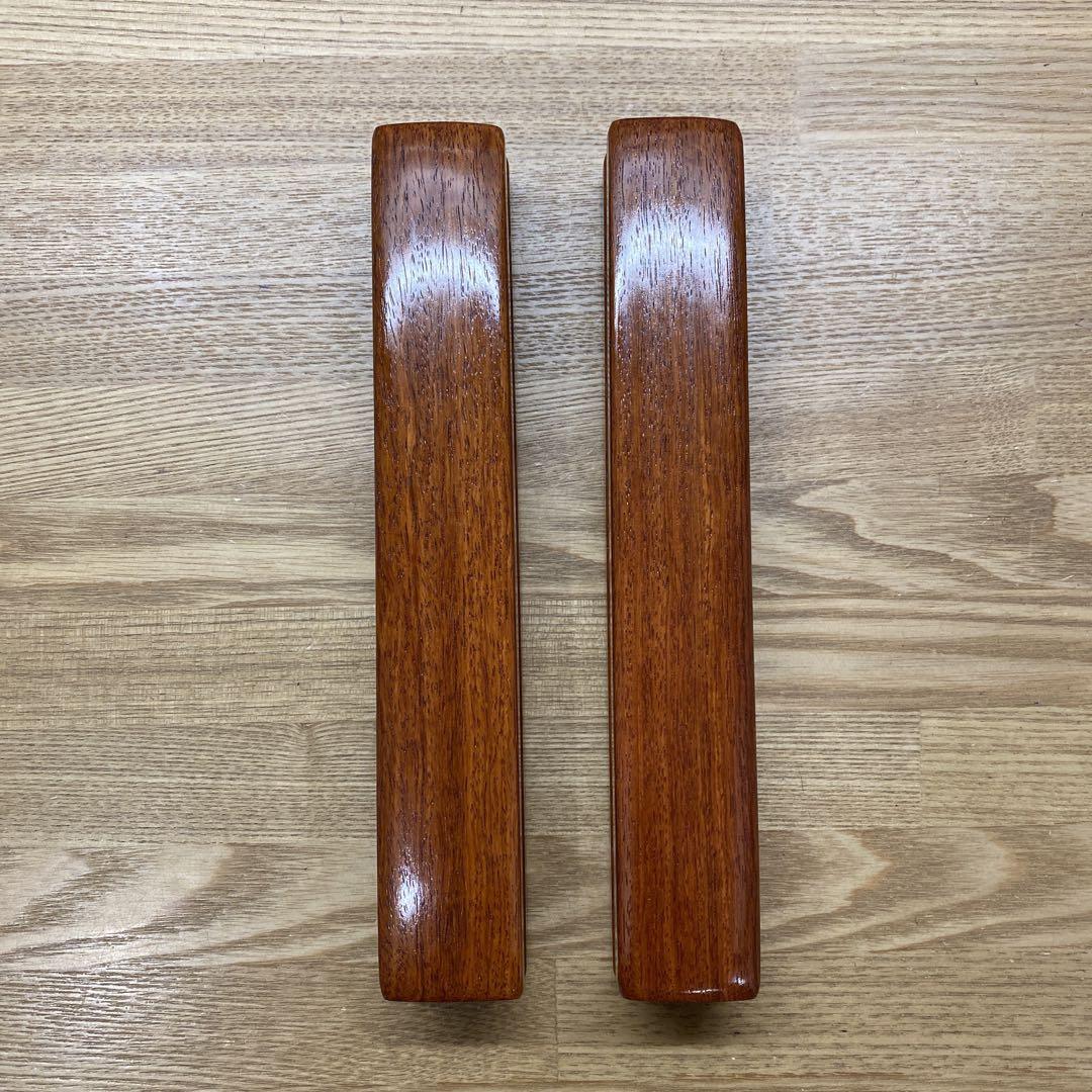 拍子木　花梨　６.５寸(19.5cm)