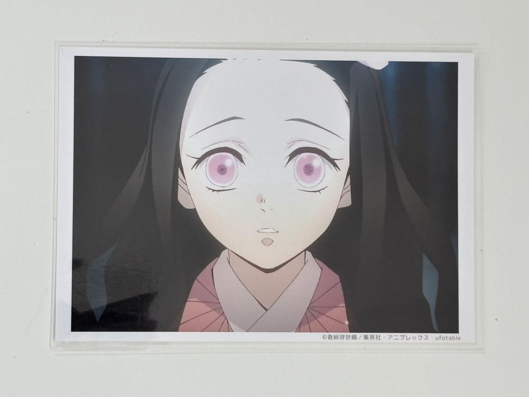 鬼滅の刃　立志編　ブロマイド　op 禰豆子 鬼滅の刃 立志編 ブロマイド くじ 禰豆子 - メルカリ