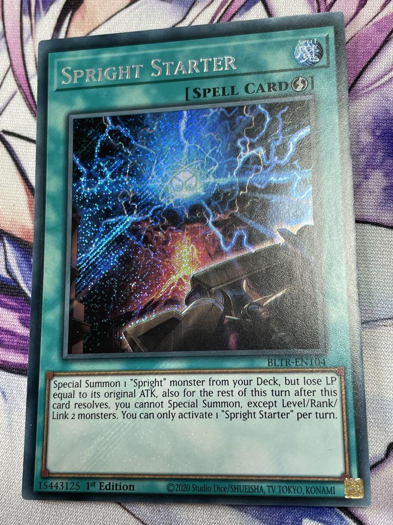 遊戯王　スプライト・スターター　英語　eu 1st ウルトラ Spright Starter(U)(1st)(スプライト・スターター)◇ウルトラ