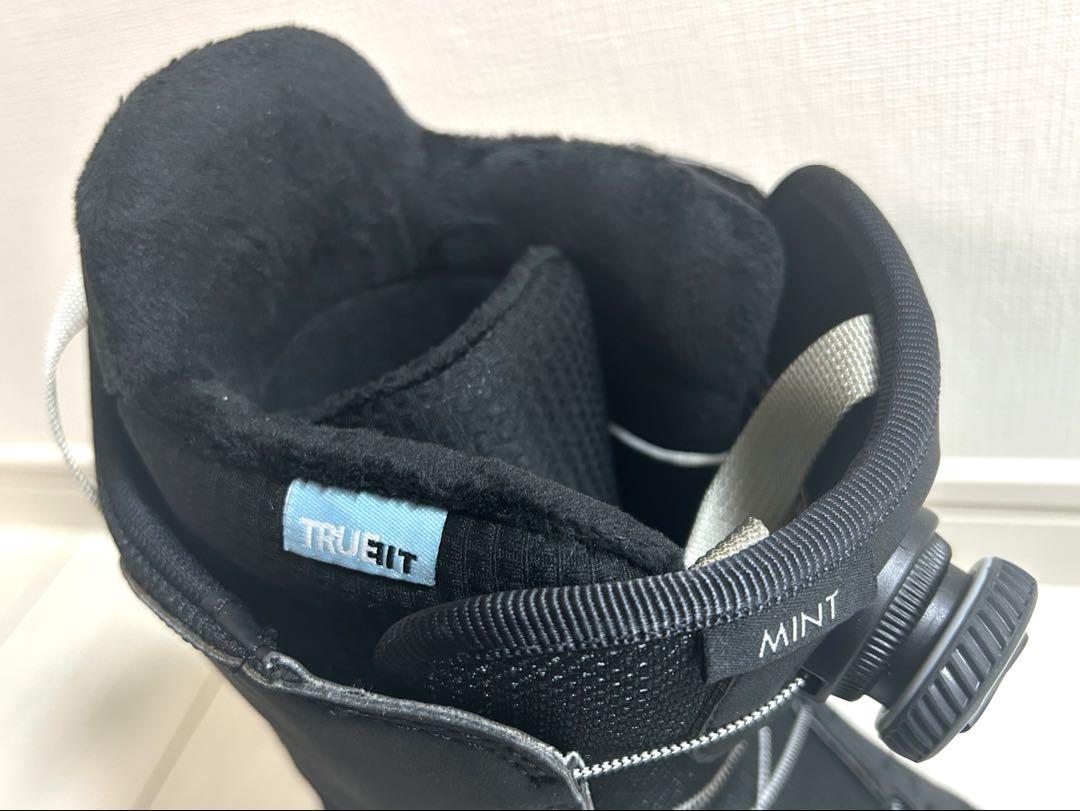 【美品】BURTON スノーボードブーツ　MINT BOA 24cm ブラック