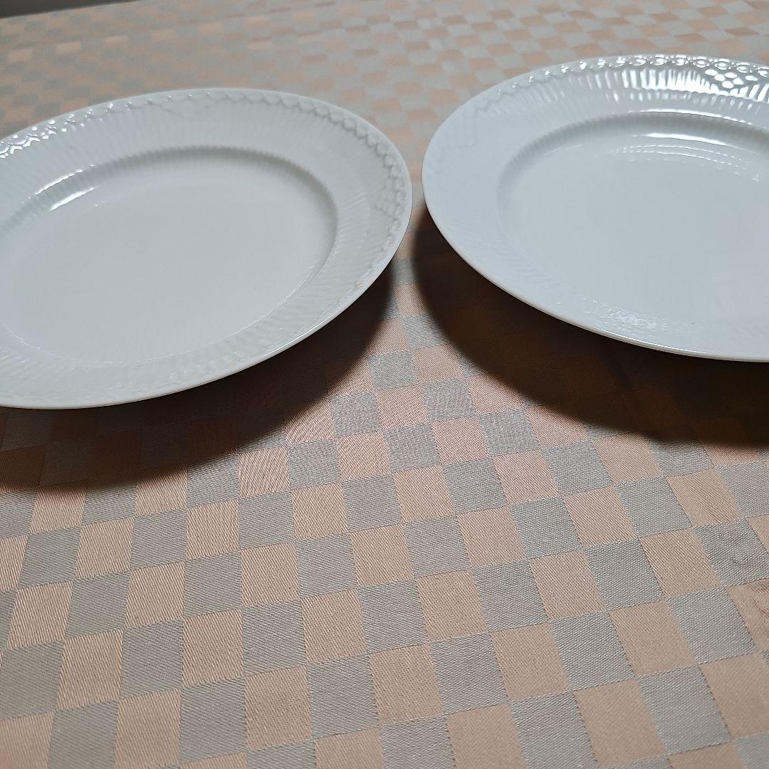 ロイヤルコペンハーゲン　フルーテッドハーフレース22cm