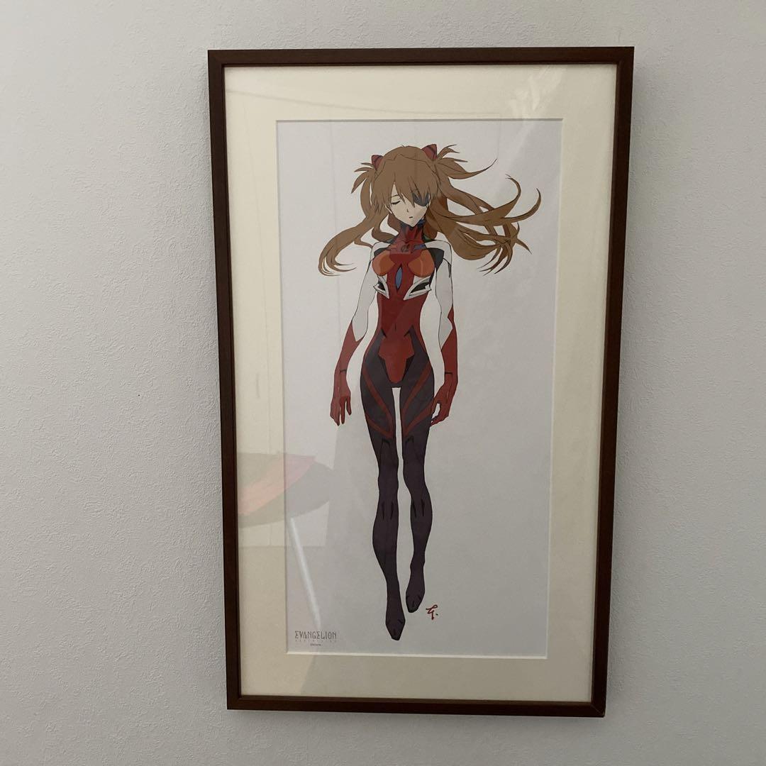 即発送 エヴァンゲリオン アスカ 複製原画 おもちゃ・ホビー・グッズ 売筋品 エヴァンゲリオン 複製原画 キャラクターグッズ