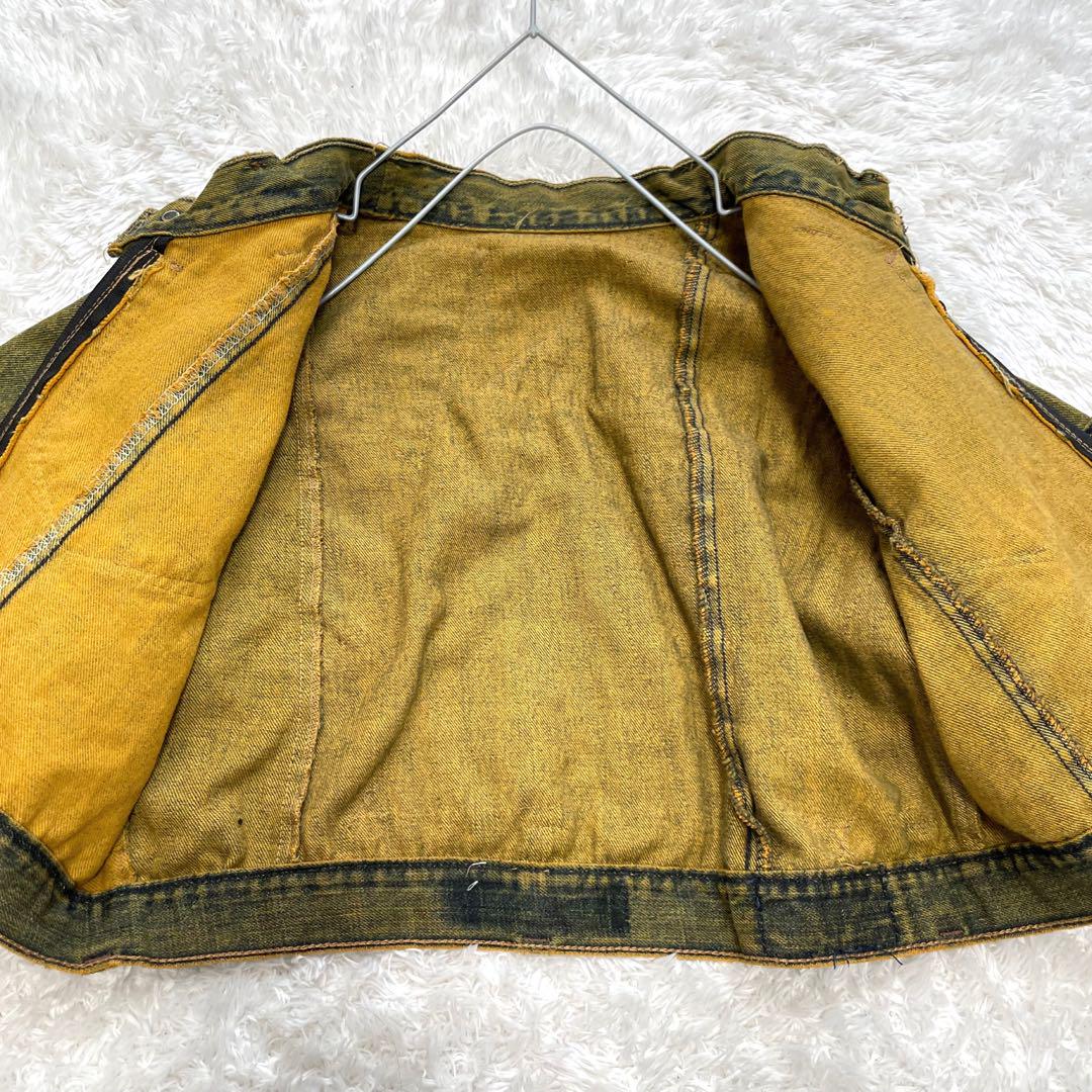 美品✨️レア LEVI'S リーバイス リメイク デニム Gジャン