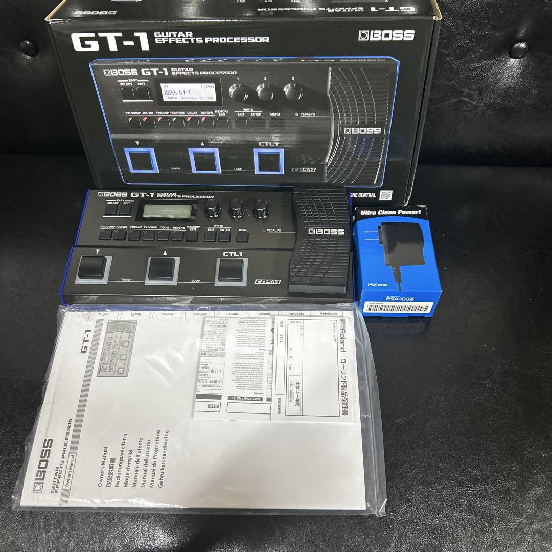 BOSS GT-1 エフェクトプロセッサー(純正アダプター付属) - メルカリ