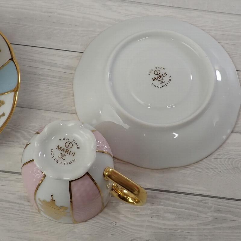 RU-5877　MARUI TEA ROAD 5000　カップ＆ソーサー　セット