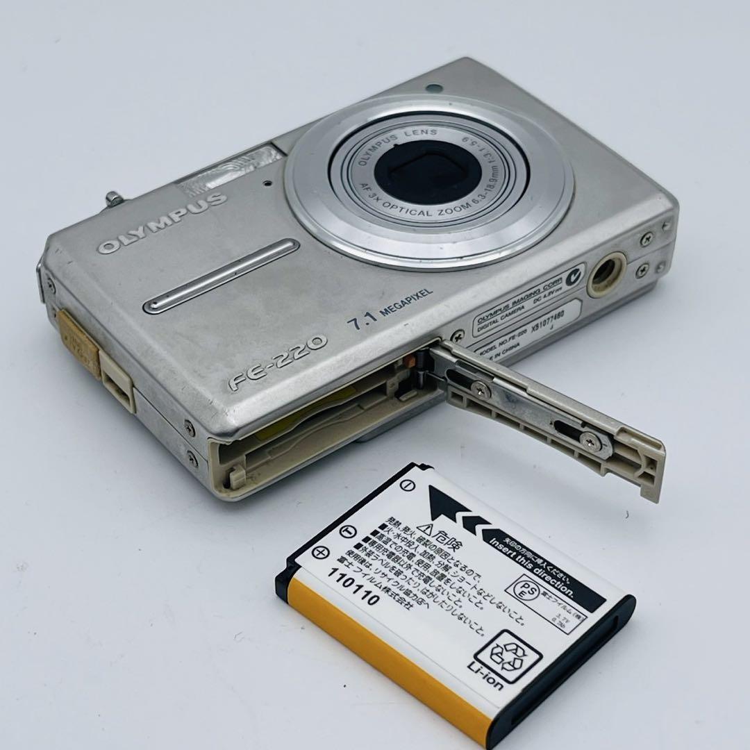【動作確認済み】 OLYMPUS FE-220 デジタルカメラ