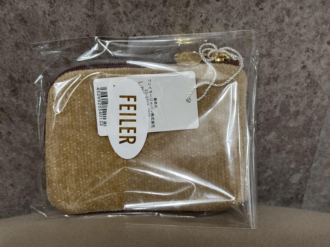 新品 ラブラリーバイフェイラー FEILER ドアップテディ ポーチ