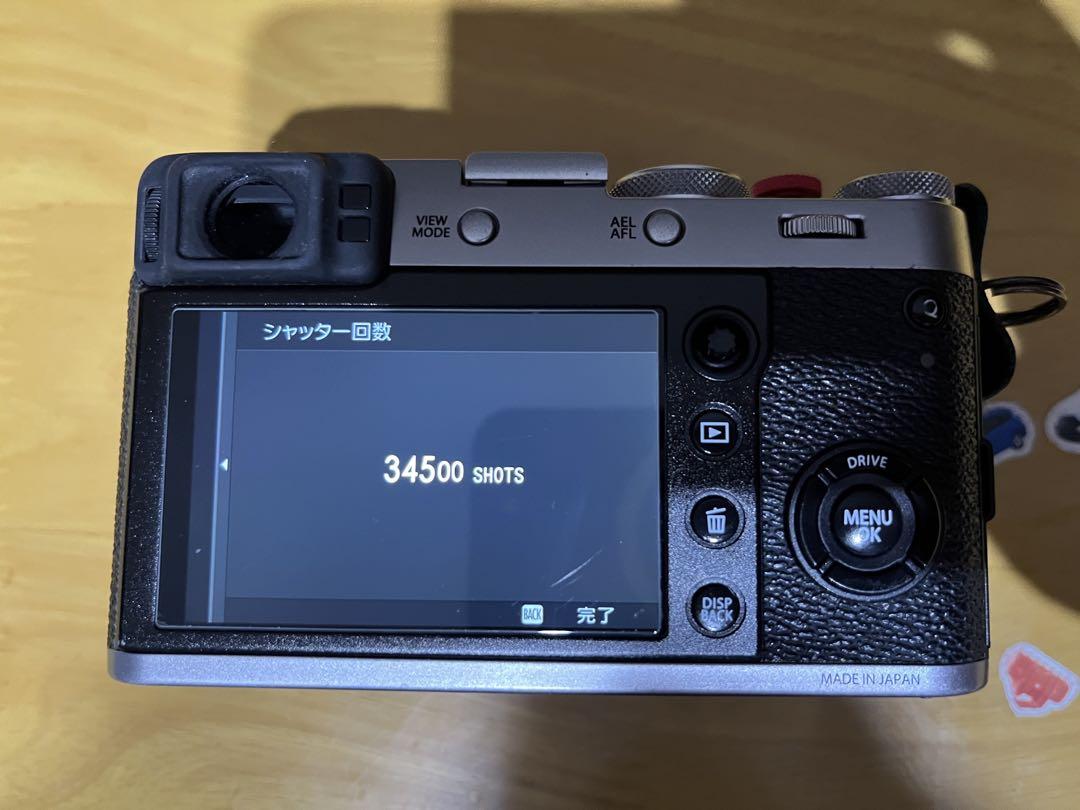 デジタルカメラ fujifilm x100f