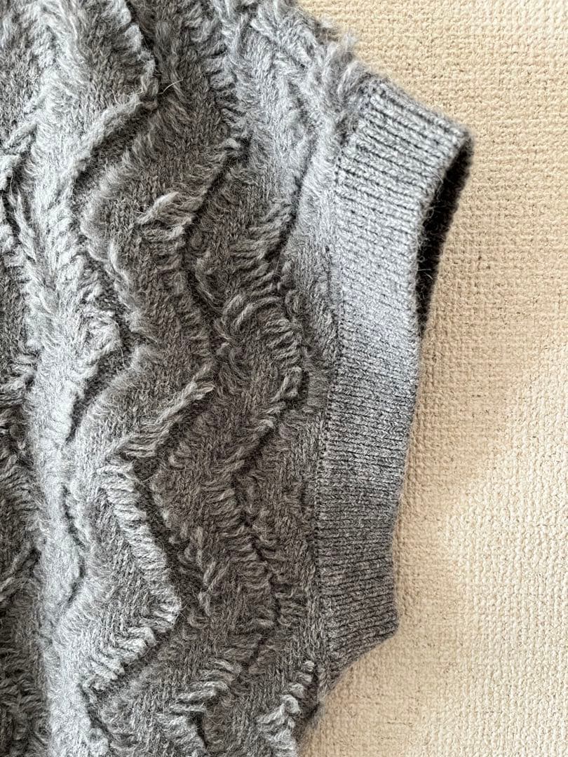 【LOEFF】ウェーブ フリンジ ベスト 【LOEFF】ウェーブ フリンジ ベスト