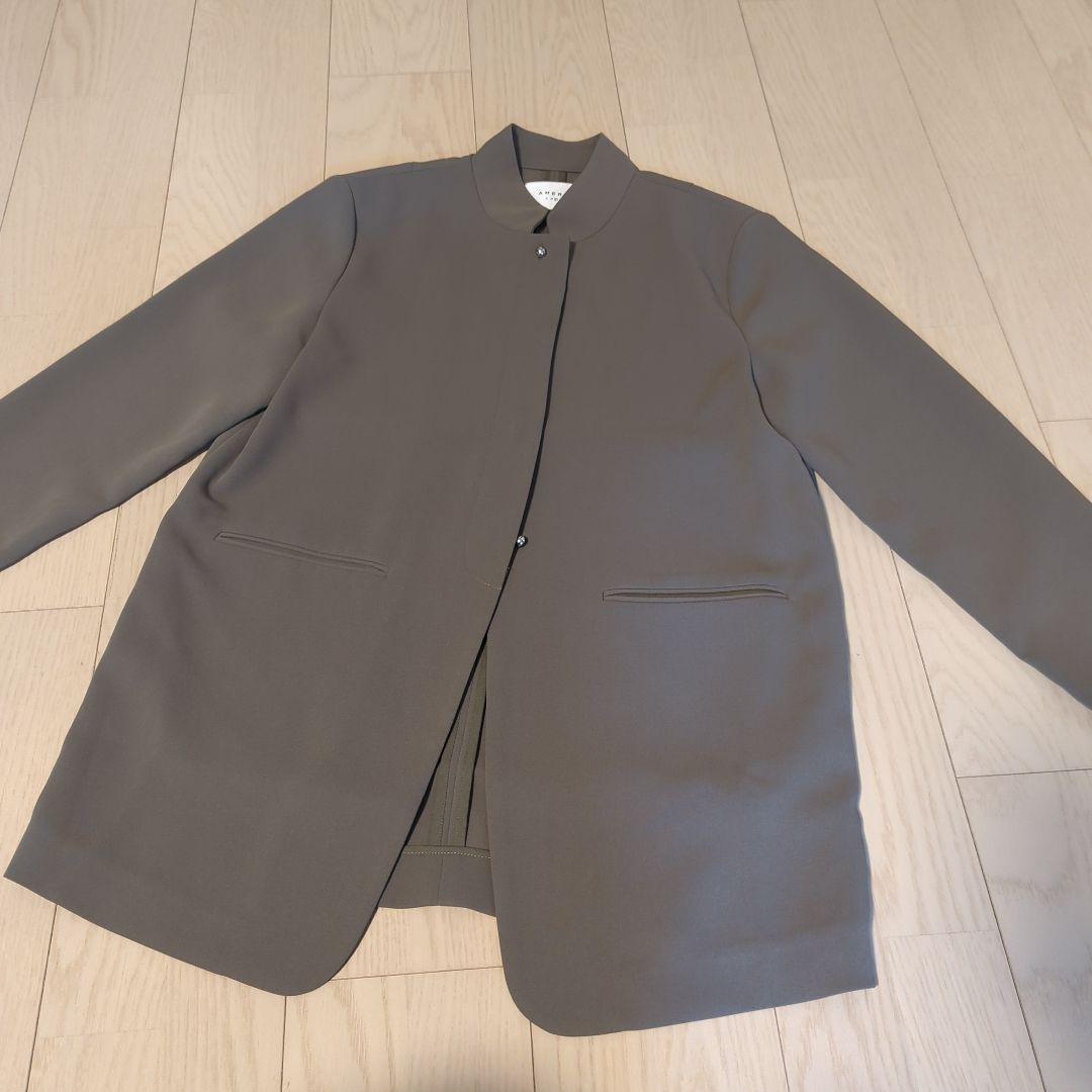 AMERI　TWILL JACKET LIKE TOP