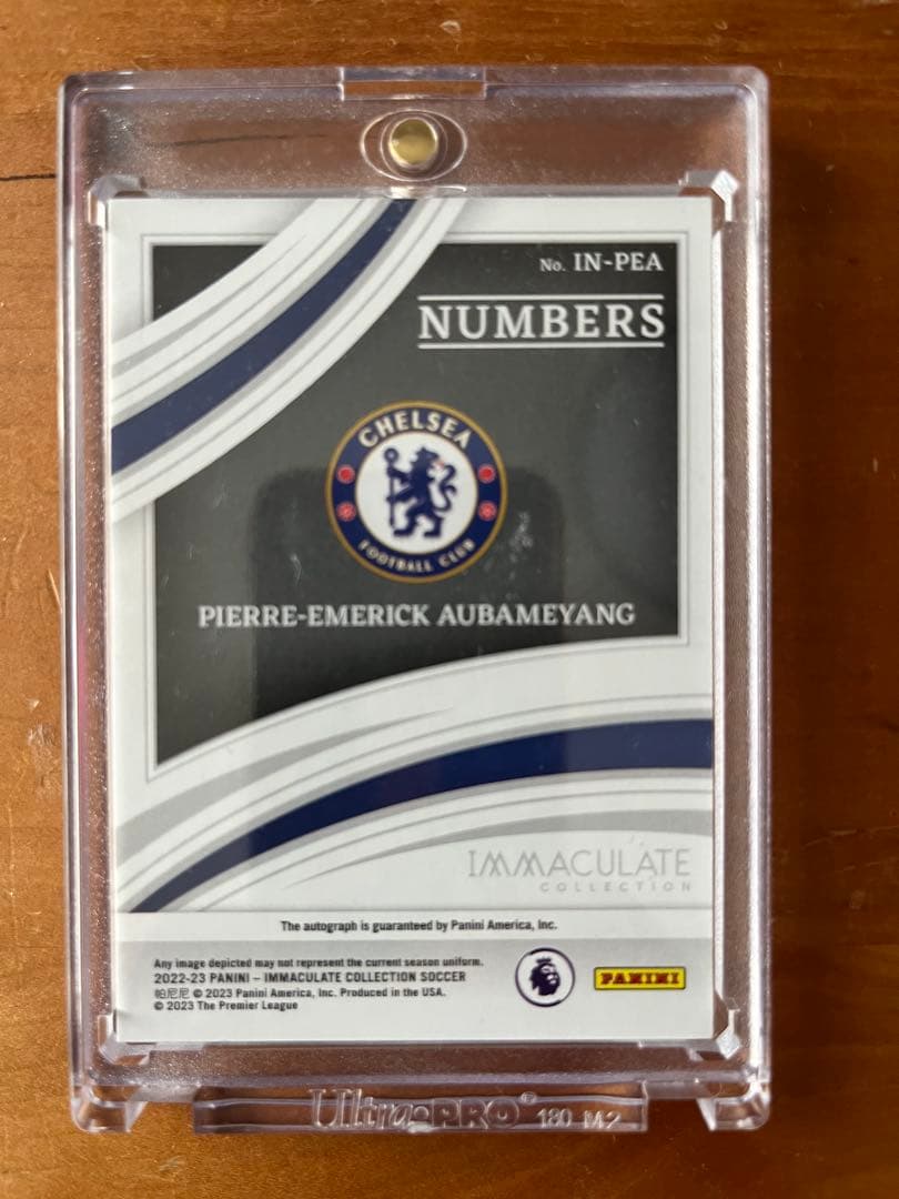 Panini immaculate 15枚 オーバメヤン サインカード UP786_INFO