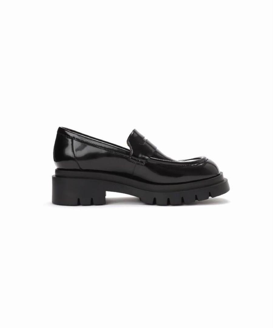 美品■ LE TALON GRISEタンクソールローファー■beams iena