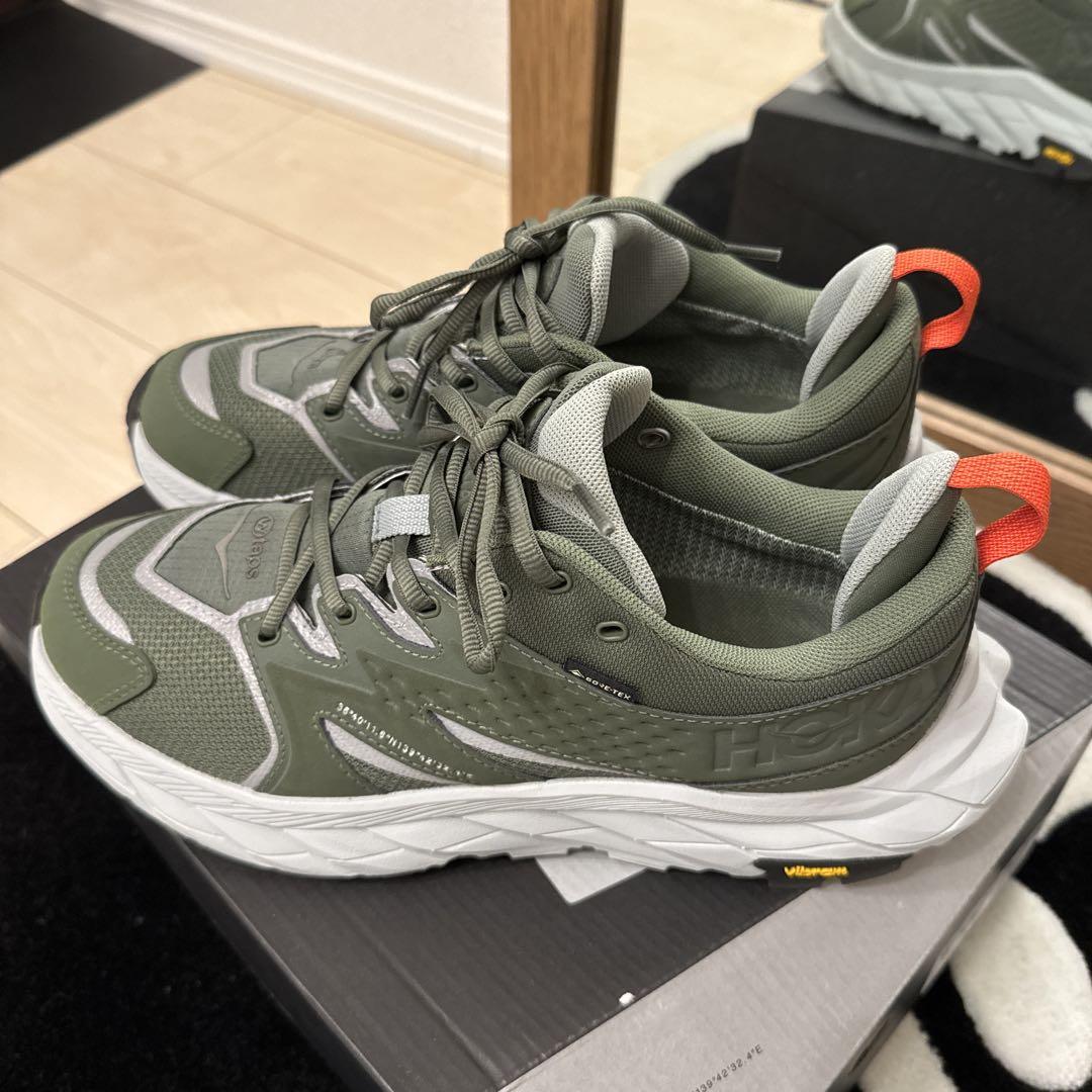 WTAPS × Hoka Anacapa Low GTX オリーブ