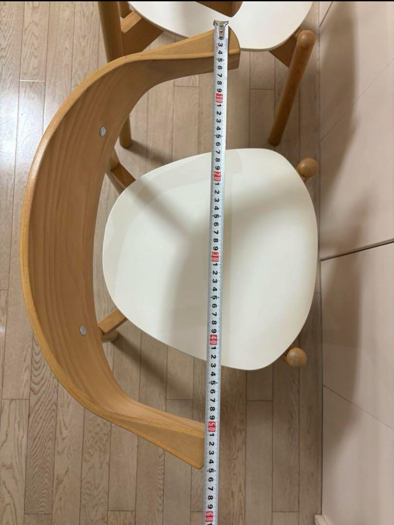 【2脚セット】　IKEA BOJNE ダイニングチェア　13742