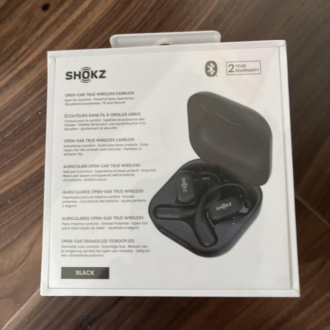 【新品未使用】SHOKZ OPENFIT ブラック Shokz OpenFit – FOCALPOINT DIRECT