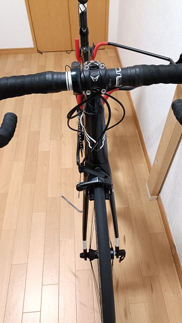 ロードバイクフレーム ブラック