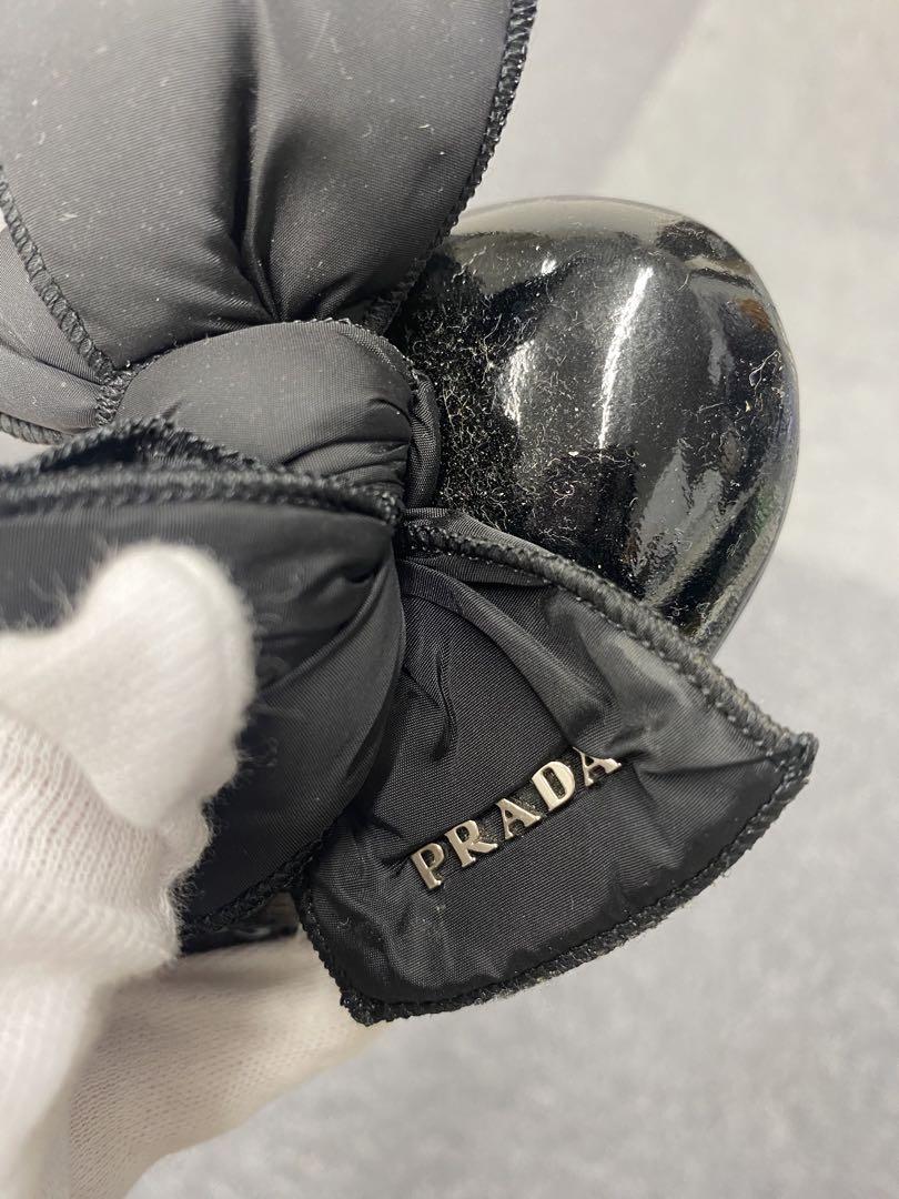 PRADA プラダ リボン パンプス フラットシューズ