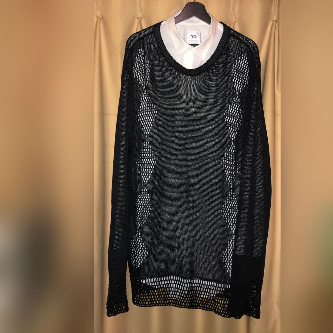 04ss Yohji Yamamoto Pour homme ロングニット