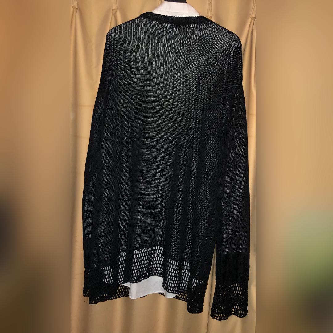 04ss Yohji Yamamoto Pour homme ロングニット