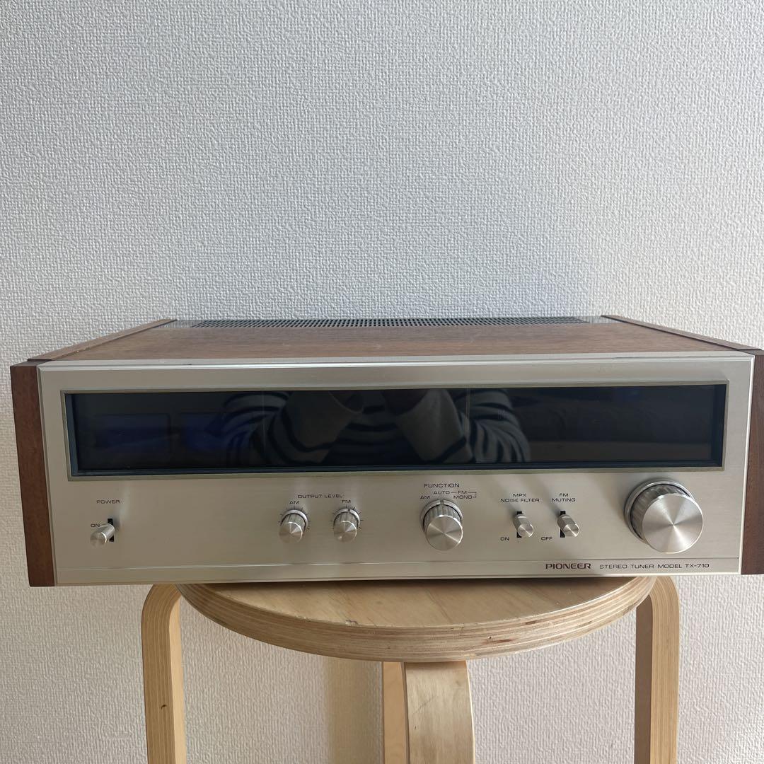 PIONEER STEREO TUNER MODEL TX 710