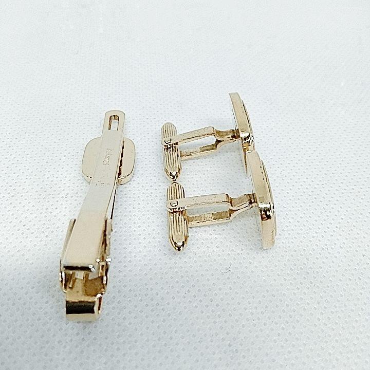 超美品　バーバリー　カフリンクス　カフス　ネクタイピン　馬車　セット　箱付き