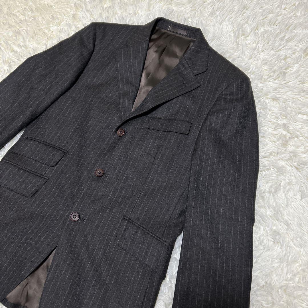 BURBERRY BLACK LABEL スーツ スリーピース チャコールグレー