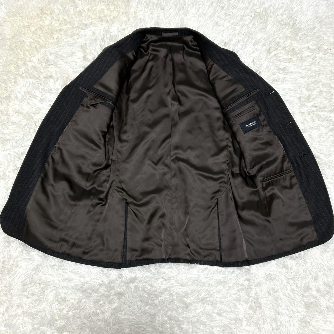 BURBERRY BLACK LABEL スーツ スリーピース チャコールグレー